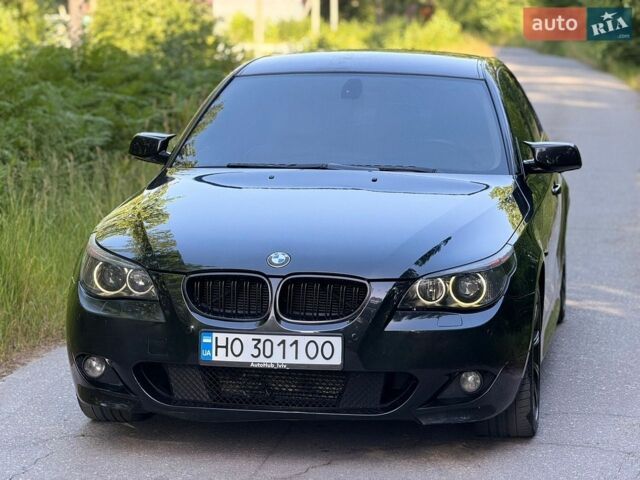Черный БМВ 5 Серия, объемом двигателя 2.99 л и пробегом 385 тыс. км за 7700 $, фото 1 на Automoto.ua