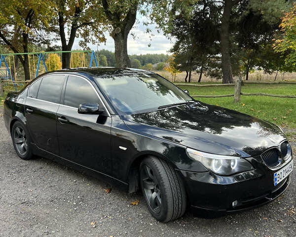 Черный БМВ 5 Серия, объемом двигателя 2.99 л и пробегом 260 тыс. км за 9200 $, фото 1 на Automoto.ua
