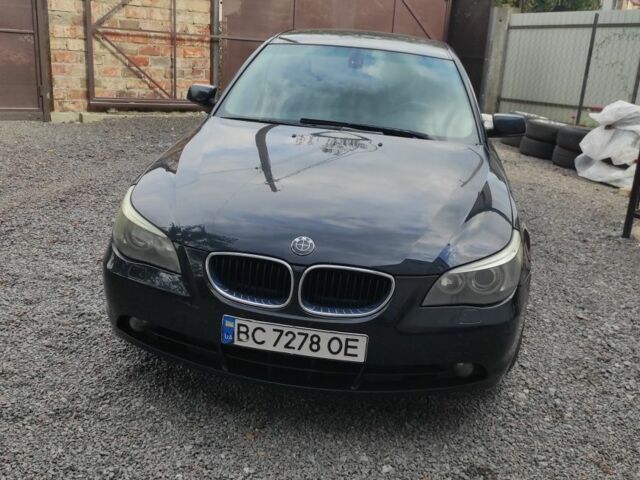 Черный БМВ 5 Серия, объемом двигателя 3 л и пробегом 347 тыс. км за 7000 $, фото 1 на Automoto.ua