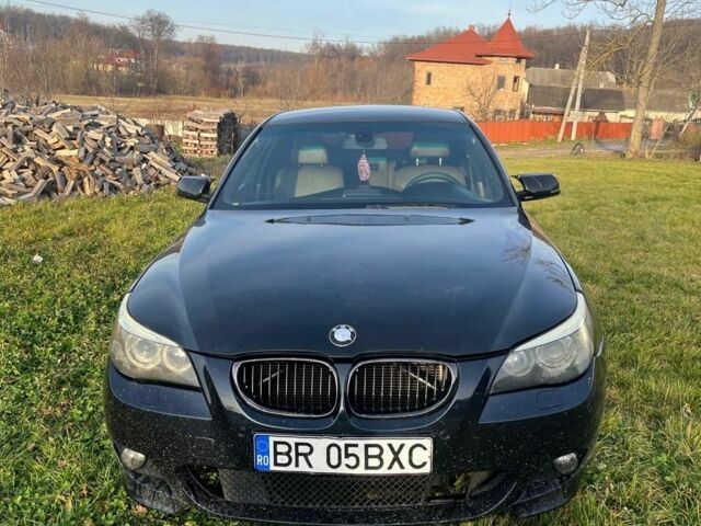 Черный БМВ 5 Серия, объемом двигателя 3 л и пробегом 367 тыс. км за 4975 $, фото 1 на Automoto.ua