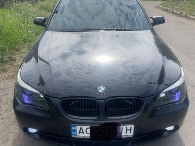 Чорний БМВ 5 Серія, об'ємом двигуна 2.5 л та пробігом 393 тис. км за 6600 $, фото 1 на Automoto.ua