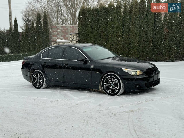 Черный БМВ 5 Серия, объемом двигателя 3 л и пробегом 340 тыс. км за 8500 $, фото 1 на Automoto.ua