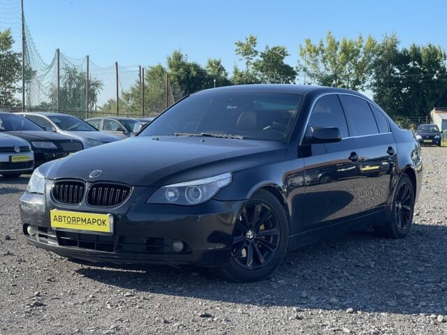 Черный БМВ 5 Серия, объемом двигателя 2.2 л и пробегом 235 тыс. км за 6950 $, фото 1 на Automoto.ua