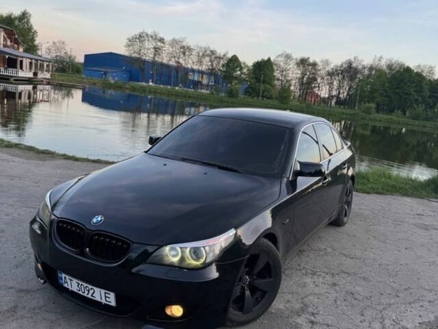 Черный БМВ 5 Серия, объемом двигателя 2.5 л и пробегом 395 тыс. км за 6800 $, фото 1 на Automoto.ua