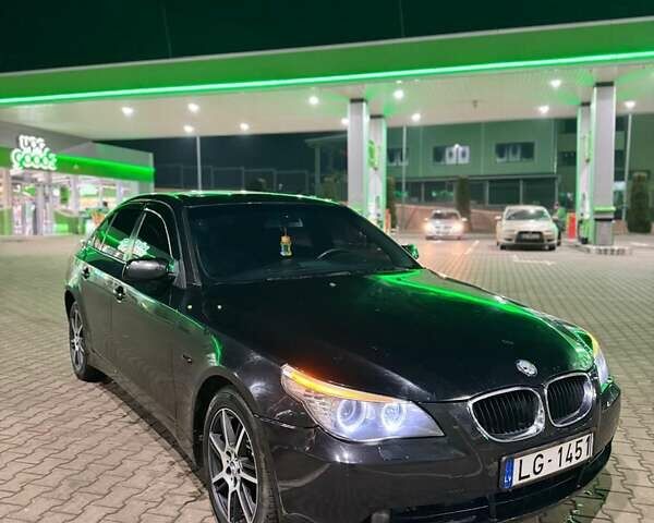 Черный БМВ 5 Серия, объемом двигателя 3 л и пробегом 400 тыс. км за 3500 $, фото 1 на Automoto.ua