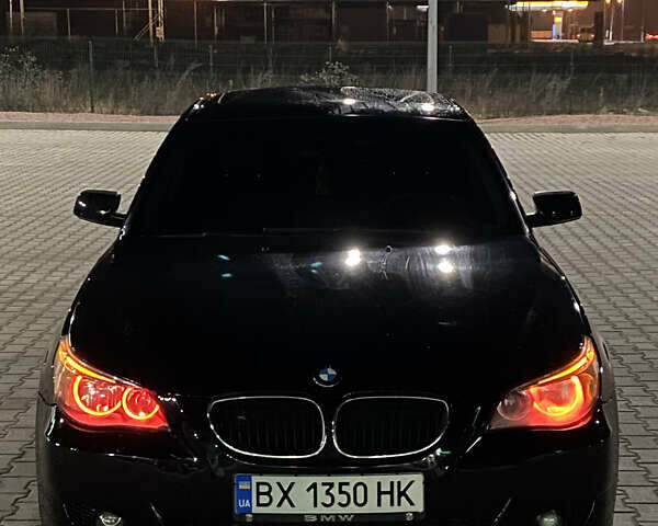 Черный БМВ 5 Серия, объемом двигателя 2.2 л и пробегом 235 тыс. км за 6900 $, фото 1 на Automoto.ua