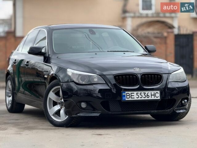 Черный БМВ 5 Серия, объемом двигателя 2.2 л и пробегом 350 тыс. км за 5750 $, фото 1 на Automoto.ua
