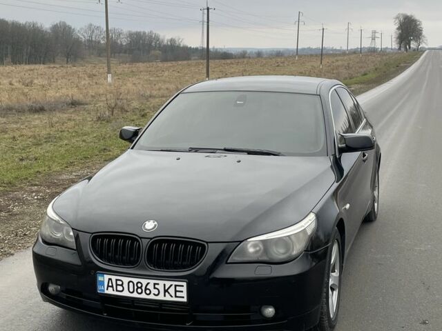 Чорний БМВ 5 Серія, об'ємом двигуна 2.5 л та пробігом 350 тис. км за 7600 $, фото 1 на Automoto.ua