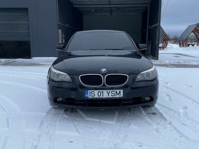 Черный БМВ 5 Серия, объемом двигателя 3 л и пробегом 314 тыс. км за 3900 $, фото 1 на Automoto.ua