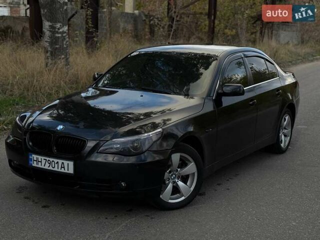 Чорний БМВ 5 Серія, об'ємом двигуна 2 л та пробігом 250 тис. км за 7500 $, фото 1 на Automoto.ua