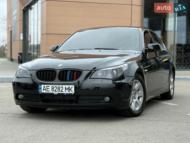 Черный БМВ 5 Серия, объемом двигателя 2 л и пробегом 161 тыс. км за 8999 $, фото 1 на Automoto.ua