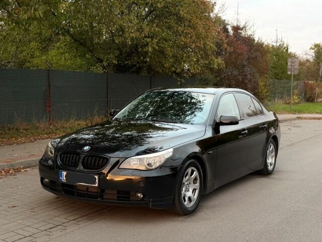 Черный БМВ 5 Серия, объемом двигателя 3 л и пробегом 340 тыс. км за 3848 $, фото 1 на Automoto.ua