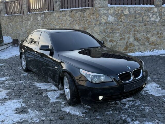 Черный БМВ 5 Серия, объемом двигателя 3 л и пробегом 321 тыс. км за 4999 $, фото 1 на Automoto.ua