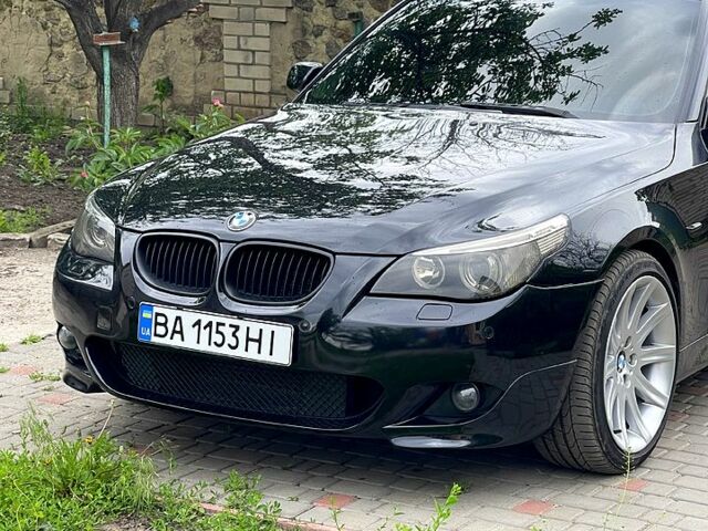Черный БМВ 5 Серия, объемом двигателя 3 л и пробегом 399 тыс. км за 9900 $, фото 1 на Automoto.ua