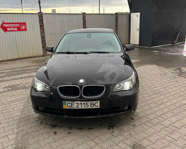 Черный БМВ 5 Серия, объемом двигателя 2.5 л и пробегом 490 тыс. км за 4900 $, фото 1 на Automoto.ua