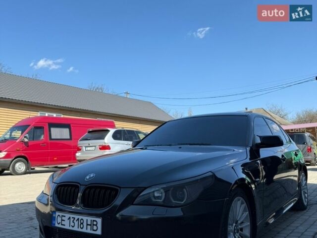 Черный БМВ 5 Серия, объемом двигателя 3 л и пробегом 370 тыс. км за 10300 $, фото 1 на Automoto.ua