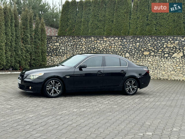 Черный БМВ 5 Серия, объемом двигателя 3 л и пробегом 320 тыс. км за 8800 $, фото 1 на Automoto.ua
