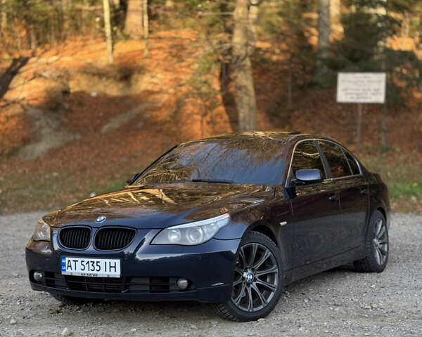 Черный БМВ 5 Серия, объемом двигателя 3 л и пробегом 384 тыс. км за 9500 $, фото 1 на Automoto.ua