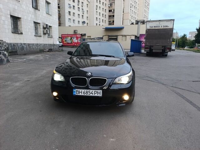 Черный БМВ 5 Серия, объемом двигателя 3 л и пробегом 420 тыс. км за 9700 $, фото 1 на Automoto.ua