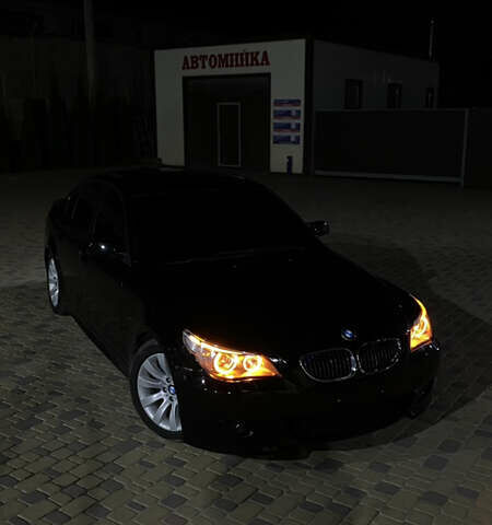Черный БМВ 5 Серия, объемом двигателя 2.5 л и пробегом 203 тыс. км за 8300 $, фото 1 на Automoto.ua