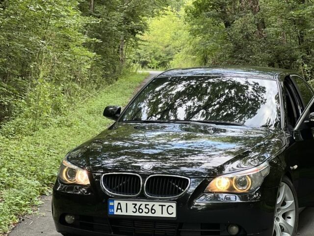 Черный БМВ 5 Серия, объемом двигателя 2.5 л и пробегом 338 тыс. км за 8000 $, фото 1 на Automoto.ua