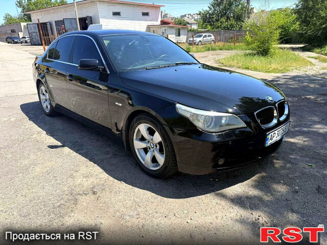 Черный БМВ 5 Серия, объемом двигателя 2.2 л и пробегом 340 тыс. км за 6800 $, фото 1 на Automoto.ua
