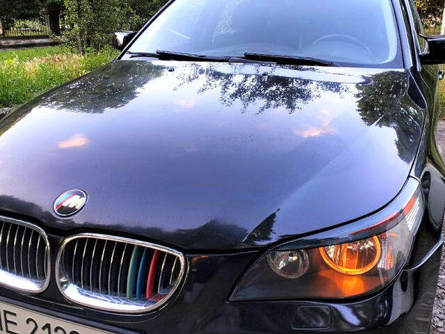 Черный БМВ 5 Серия, объемом двигателя 3 л и пробегом 440 тыс. км за 7668 $, фото 1 на Automoto.ua