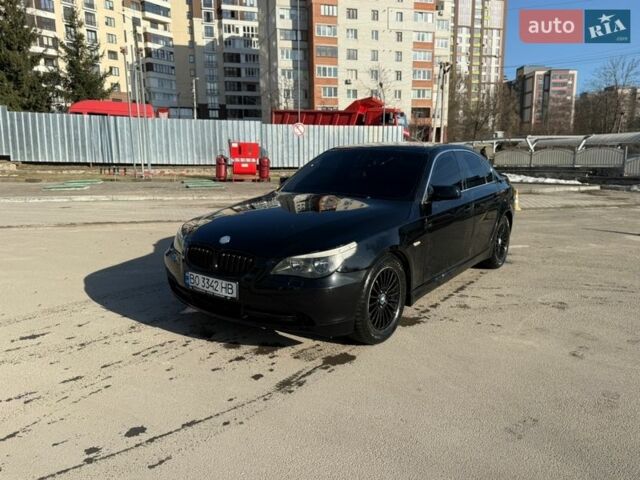 Черный БМВ 5 Серия, объемом двигателя 2.5 л и пробегом 330 тыс. км за 6599 $, фото 1 на Automoto.ua