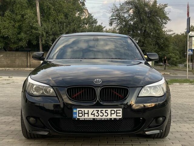 Черный БМВ 5 Серия, объемом двигателя 2.5 л и пробегом 320 тыс. км за 7800 $, фото 1 на Automoto.ua