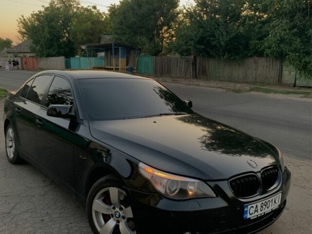 Черный БМВ 5 Серия, объемом двигателя 2.5 л и пробегом 300 тыс. км за 7999 $, фото 1 на Automoto.ua