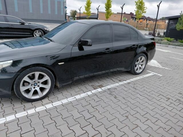 Черный БМВ 5 Серия, объемом двигателя 2.5 л и пробегом 470 тыс. км за 7200 $, фото 1 на Automoto.ua