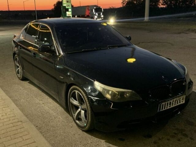 Черный БМВ 5 Серия, объемом двигателя 3 л и пробегом 320 тыс. км за 3600 $, фото 1 на Automoto.ua