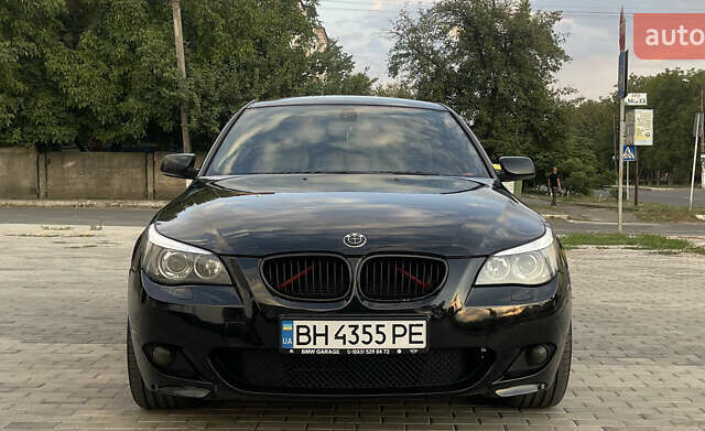 Черный БМВ 5 Серия, объемом двигателя 2.5 л и пробегом 320 тыс. км за 7800 $, фото 1 на Automoto.ua