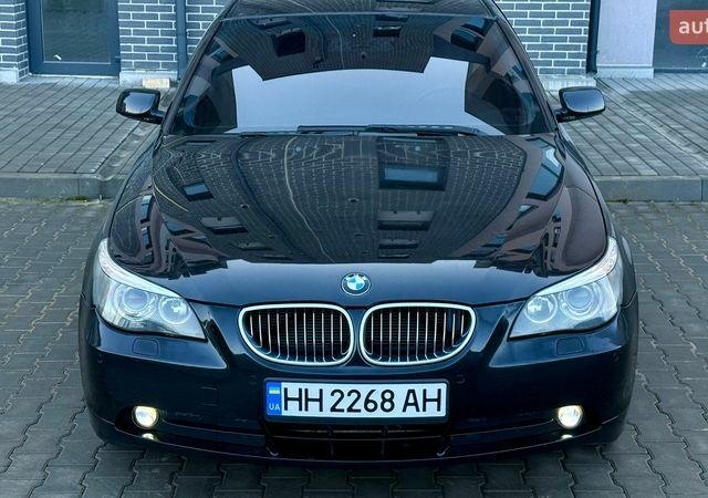 Черный БМВ 5 Серия, объемом двигателя 2 л и пробегом 275 тыс. км за 8500 $, фото 1 на Automoto.ua