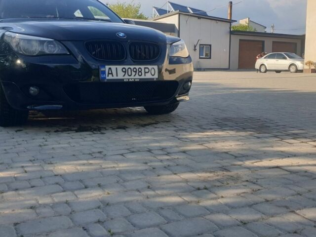 Черный БМВ 5 Серия, объемом двигателя 2.5 л и пробегом 999 тыс. км за 7250 $, фото 1 на Automoto.ua