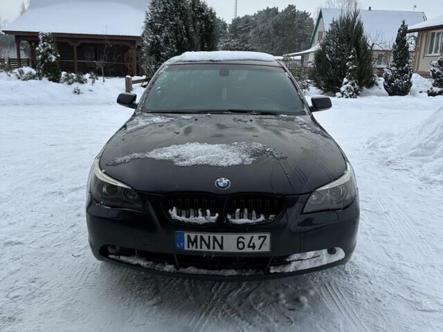 Черный БМВ 5 Серия, объемом двигателя 2.5 л и пробегом 3 тыс. км за 4200 $, фото 1 на Automoto.ua