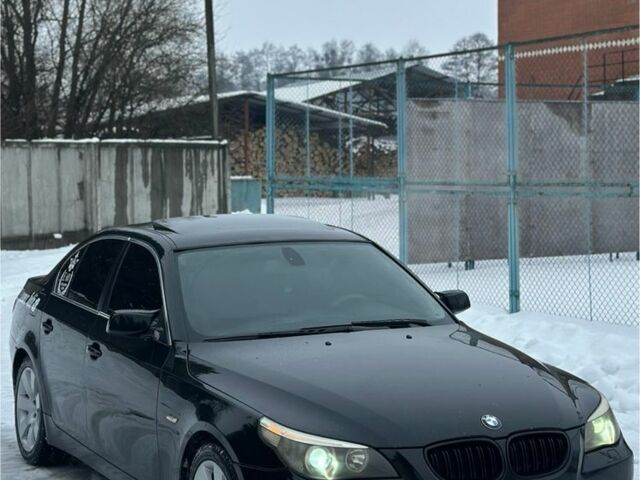 Черный БМВ 5 Серия, объемом двигателя 2.5 л и пробегом 300 тыс. км за 4331 $, фото 1 на Automoto.ua