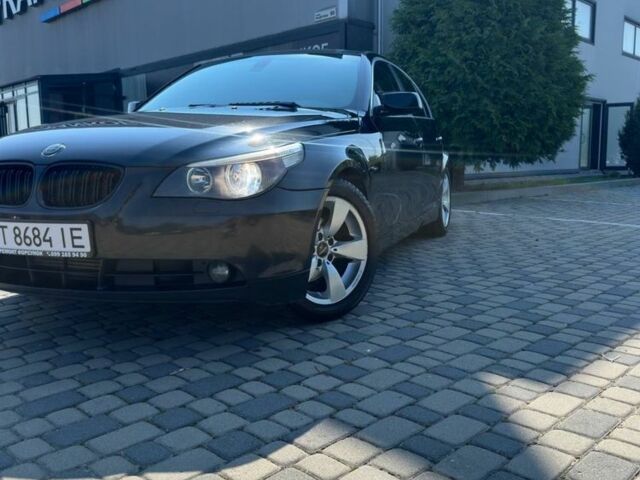 Черный БМВ 5 Серия, объемом двигателя 2 л и пробегом 500 тыс. км за 8000 $, фото 1 на Automoto.ua