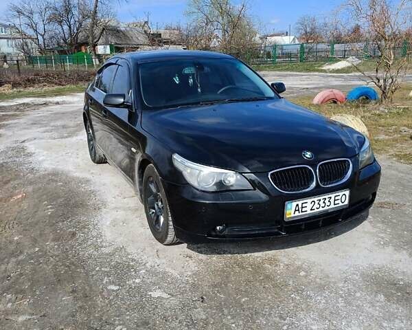 Черный БМВ 5 Серия, объемом двигателя 2.2 л и пробегом 293 тыс. км за 6700 $, фото 1 на Automoto.ua