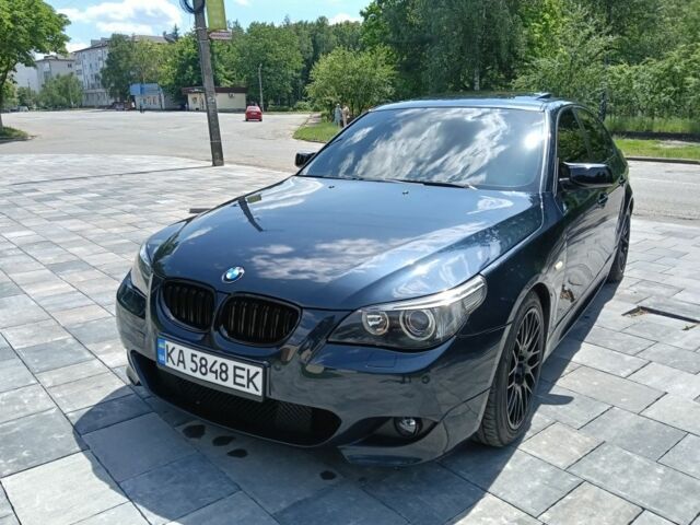 Черный БМВ 5 Серия, объемом двигателя 2.5 л и пробегом 300 тыс. км за 8800 $, фото 1 на Automoto.ua