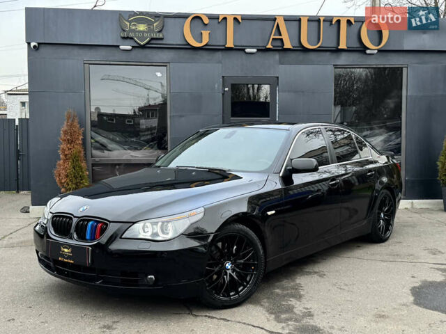 Черный БМВ 5 Серия, объемом двигателя 2.5 л и пробегом 250 тыс. км за 8500 $, фото 1 на Automoto.ua