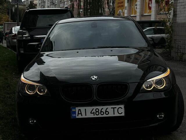 БМВ 5 Серия 2006 в Броварах на Automoto.ua Черный БМВ 5 Серия, объемом двигателя 2.5 л и пробегом 330 тыс. км за 7500 $, фото 1 на Automoto.ua