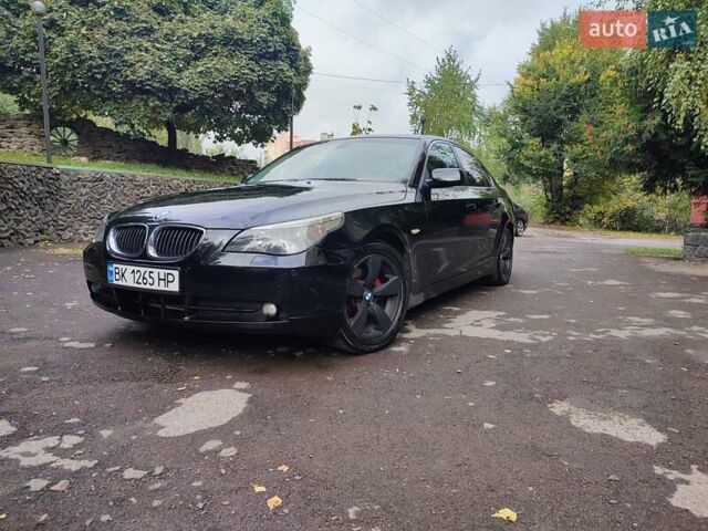 Черный БМВ 5 Серия, объемом двигателя 2.5 л и пробегом 289 тыс. км за 8300 $, фото 1 на Automoto.ua