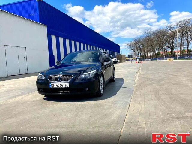 Черный БМВ 5 Серия, объемом двигателя 2.5 л и пробегом 144 тыс. км за 8000 $, фото 1 на Automoto.ua