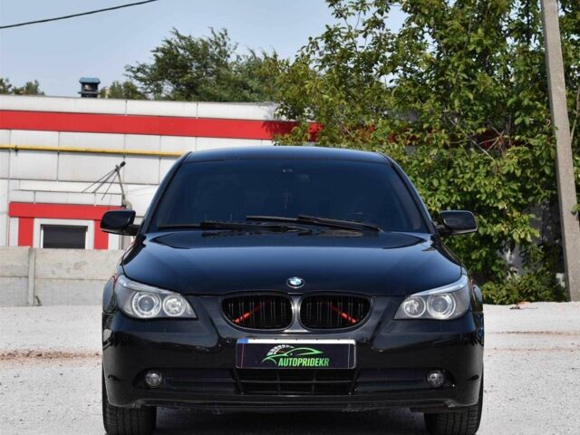 Черный БМВ 5 Серия, объемом двигателя 2.5 л и пробегом 251 тыс. км за 8200 $, фото 1 на Automoto.ua