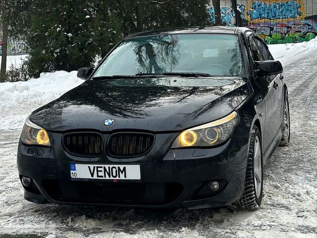 Чорний БМВ 5 Серія, об'ємом двигуна 2.5 л та пробігом 324 тис. км за 8800 $, фото 1 на Automoto.ua