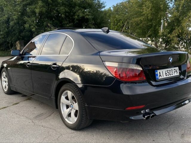 Черный БМВ 5 Серия, объемом двигателя 2.5 л и пробегом 330 тыс. км за 9200 $, фото 1 на Automoto.ua