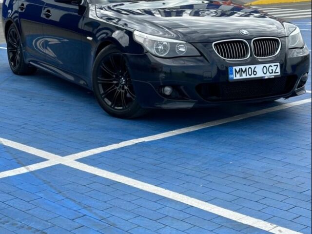 Черный БМВ 5 Серия, объемом двигателя 2.5 л и пробегом 3 тыс. км за 4700 $, фото 1 на Automoto.ua