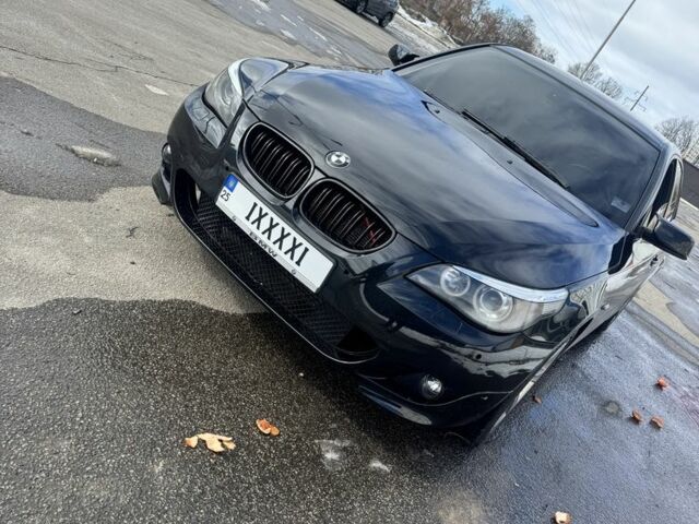 Чорний БМВ 5 Серія, об'ємом двигуна 3 л та пробігом 394 тис. км за 9300 $, фото 1 на Automoto.ua