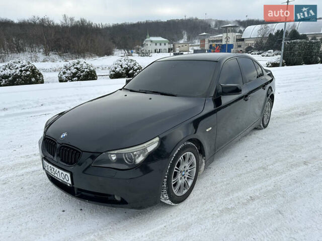 Черный БМВ 5 Серия, объемом двигателя 2.5 л и пробегом 360 тыс. км за 6499 $, фото 1 на Automoto.ua